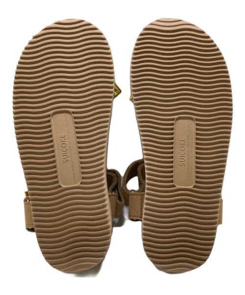 suicoke（スイコック）suicoke (スイコック) スエードサンダル ベージュ サイズ:4の古着・服飾アイテム