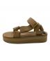 suicoke (スイコック) スエードサンダル ベージュ サイズ:4：7000円