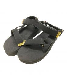 suicoke（スイコック）の古着「スエードサンダル」｜ブラック