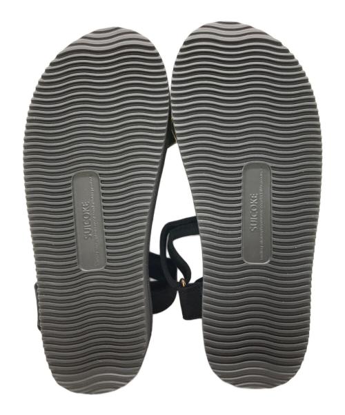suicoke（スイコック）suicoke (スイコック) スエードサンダル ブラック サイズ:5の古着・服飾アイテム