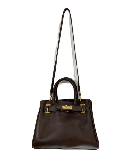 SITA PARANTICA（シータパランティカ）sita parantica (シータパランティカ) 2WAY TOTE BAG (M) ブラウンの古着・服飾アイテム