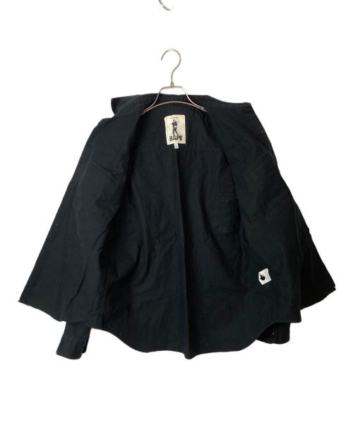 A BATHING APE（アベイシングエイプ）A BATHING APE (アベイシングエイプ) OLD セキュリティシャツ ブラック サイズ:Lの古着・服飾アイテム
