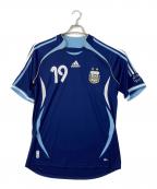 adidasアディダス）の古着「アルゼンチン代表ゲームシャツ 2006年シーズン メッシ」｜ネイビー