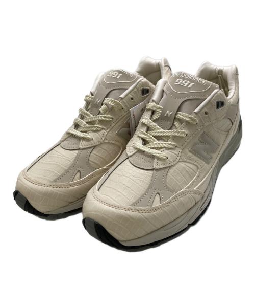 NEW BALANCE（ニューバランス）NEW BALANCE (ニューバランス) ローカットスニーカー/Made in UK 991v1 ホワイト サイズ:UK9の古着・服飾アイテム