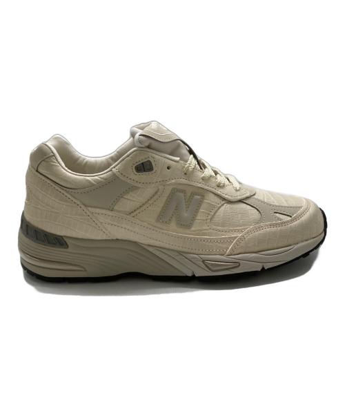 NEW BALANCE（ニューバランス）NEW BALANCE (ニューバランス) ローカットスニーカー/Made in UK 991v1 ホワイト サイズ:UK9の古着・服飾アイテム