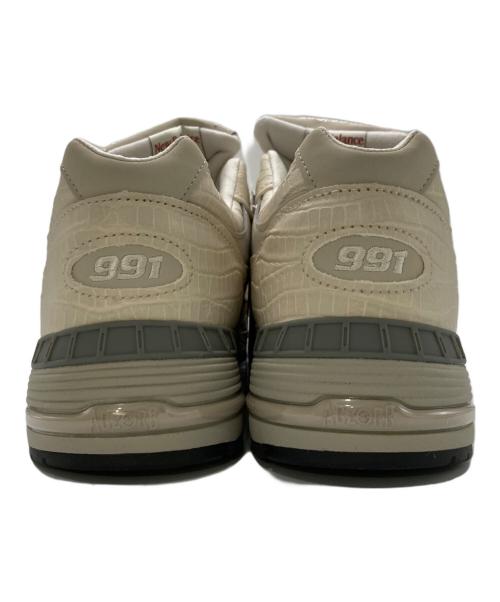 NEW BALANCE（ニューバランス）NEW BALANCE (ニューバランス) ローカットスニーカー/Made in UK 991v1 ホワイト サイズ:UK9の古着・服飾アイテム