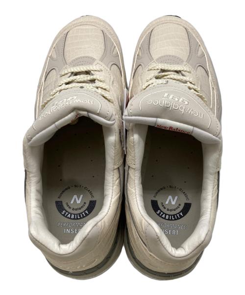 NEW BALANCE（ニューバランス）NEW BALANCE (ニューバランス) ローカットスニーカー/Made in UK 991v1 ホワイト サイズ:UK9の古着・服飾アイテム