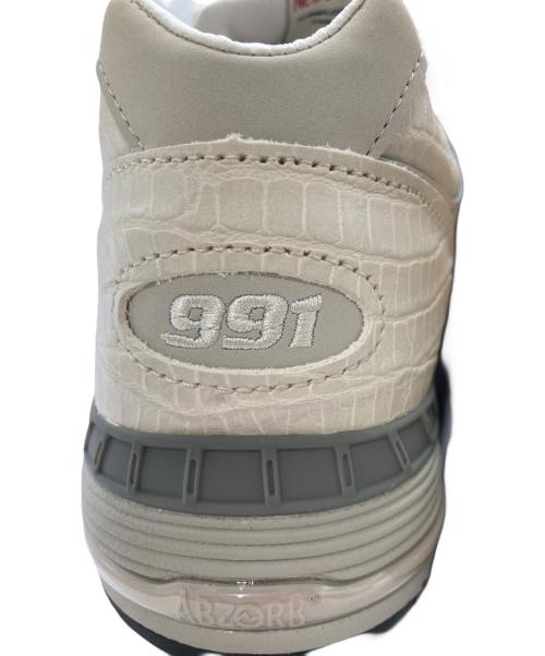 NEW BALANCE（ニューバランス）NEW BALANCE (ニューバランス) ローカットスニーカー/Made in UK 991v1 ホワイト サイズ:UK9の古着・服飾アイテム