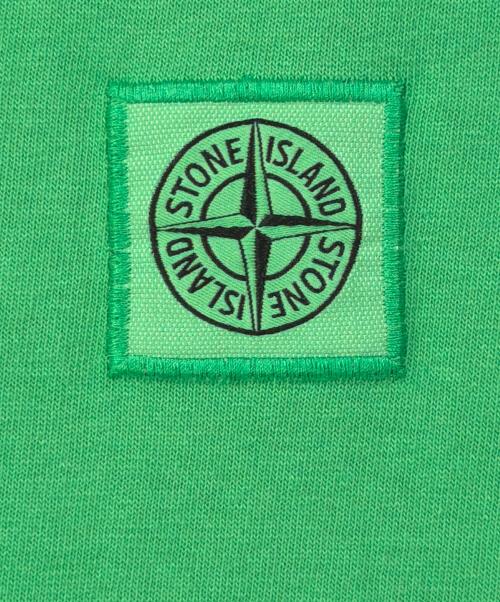 STONE ISLAND（ストーンアイランド）STONE ISLAND (ストーンアイランド) ロゴTシャツ グリーン サイズ:Ｌの古着・服飾アイテム