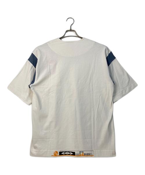 DIESEL（ディーゼル）DIESEL (ディーゼル) NFAE T-BEST 半袖Tシャツ ホワイト サイズ:Mの古着・服飾アイテム