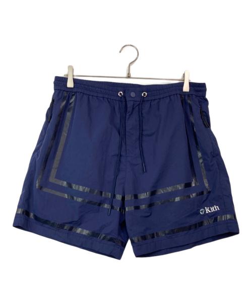 TaylorMade（テーラーメイド）TaylorMade (テーラーメイド) KITH (キス) ナイロンショートパンツ ネイビー サイズ:Ｌの古着・服飾アイテム