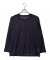 Needles（ニードルズ）の古着「メッシュカットソー/L/S U-Neck Tee Raschel Lace」｜ネイビー