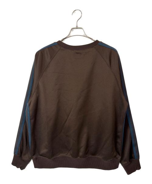 Needles（ニードルズ）Needles (ニードルズ) 別注 トラッククルーネックシャツ ブラウン サイズ:Ｍの古着・服飾アイテム