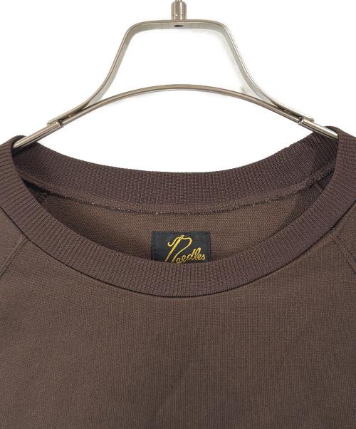 Needles（ニードルズ）Needles (ニードルズ) 別注 トラッククルーネックシャツ ブラウン サイズ:Ｍの古着・服飾アイテム