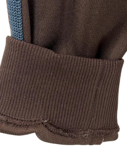 Needles（ニードルズ）Needles (ニードルズ) 別注 トラッククルーネックシャツ ブラウン サイズ:Ｍの古着・服飾アイテム