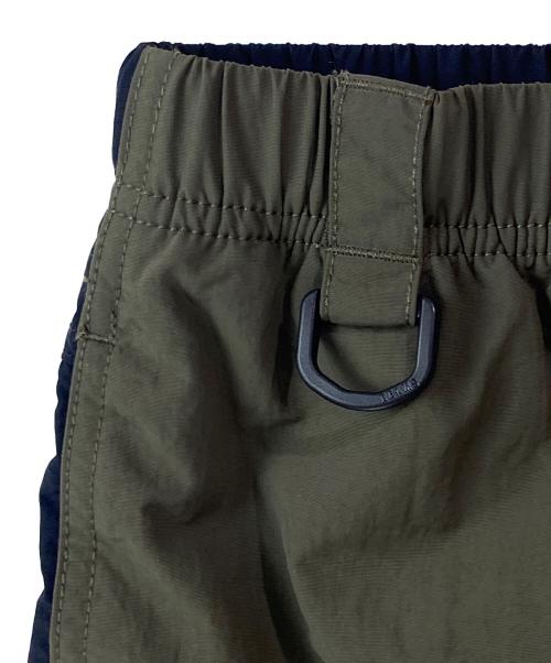 GRAMICCI（グラミチ）GRAMICCI (グラミチ) BEAMS (ビームス) 別注切替ハーフパンツ ブラック×グリーン サイズ:M 未使用品の古着・服飾アイテム