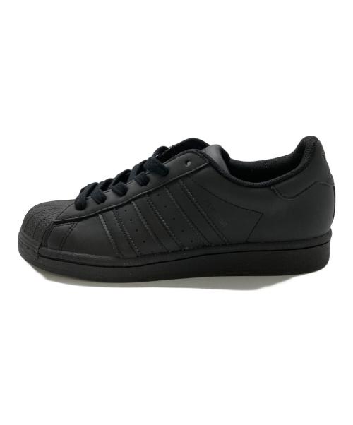adidas（アディダス）adidas (アディダス) ローカットスニーカー/スーパースター ブラック サイズ:24.5の古着・服飾アイテム