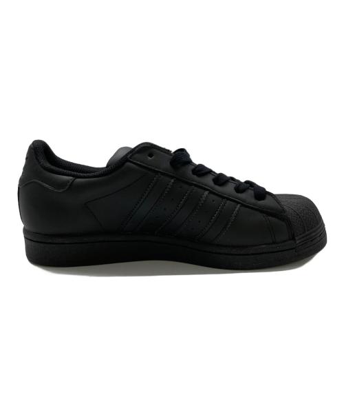 adidas（アディダス）adidas (アディダス) ローカットスニーカー/スーパースター ブラック サイズ:24.5の古着・服飾アイテム