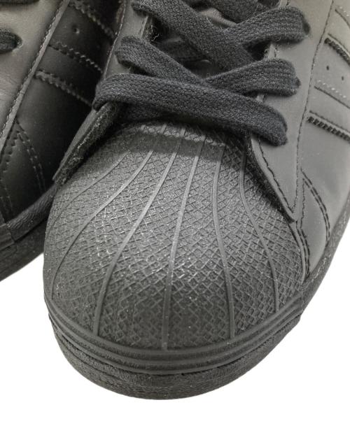 adidas（アディダス）adidas (アディダス) ローカットスニーカー/スーパースター ブラック サイズ:24.5の古着・服飾アイテム