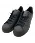 adidas（アディダス）の古着「ローカットスニーカー/スーパースター」｜ブラック