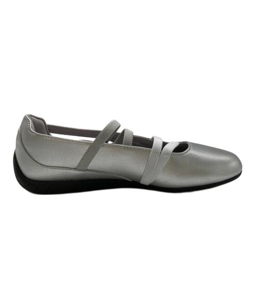 PUMA（プーマ）PUMA (プーマ) スピードキャット バレエ メタリック スニーカー シルバー サイズ:25.5の古着・服飾アイテム
