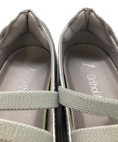 PUMA（プーマ）PUMA (プーマ) スピードキャット バレエ メタリック スニーカー シルバー サイズ:25.5の古着・服飾アイテム