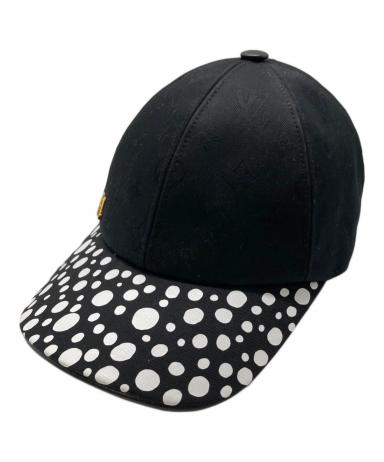 【新品未使用】ルイヴィトン　ドット柄　草間彌生　キャップ　ブラック 中古・古着通販】LOUIS VUITTON (ルイ ヴィトン) 草間彌生