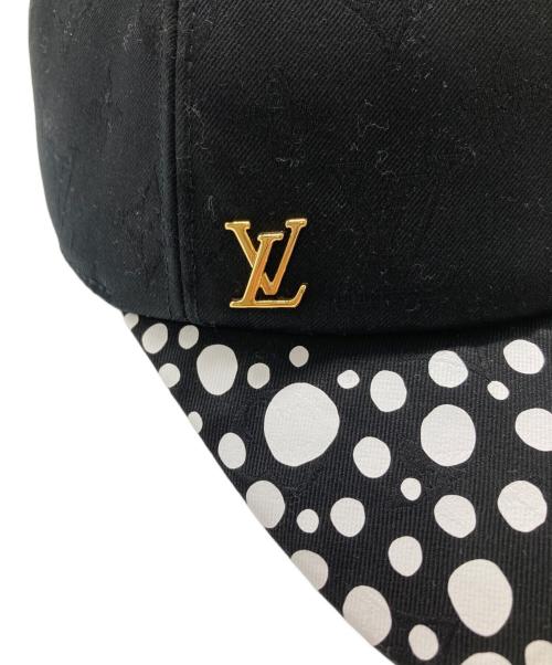 LOUIS VUITTON（ルイ ヴィトン）LOUIS VUITTON (ルイ ヴィトン) 草間彌生 (クサマヤヨイ) インフィニティドットキャップ/ Infinity Dots Cap ブラックの古着・服飾アイテム