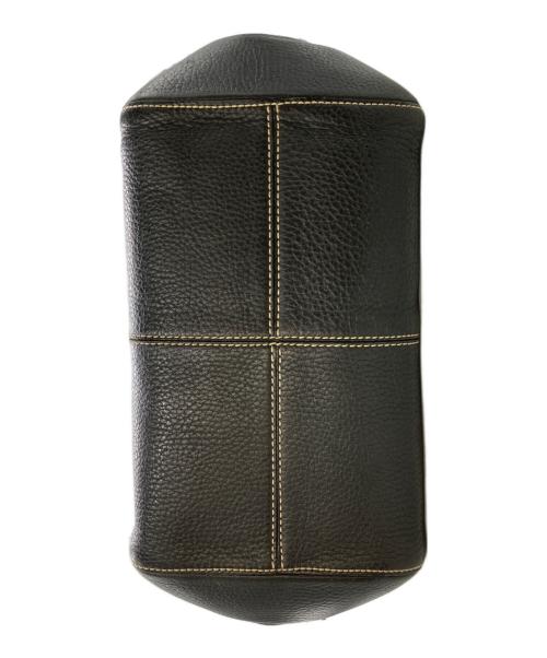 TOD'S（トッズ）TOD'S (トッズ) レザーバッグ ブラックの古着・服飾アイテム