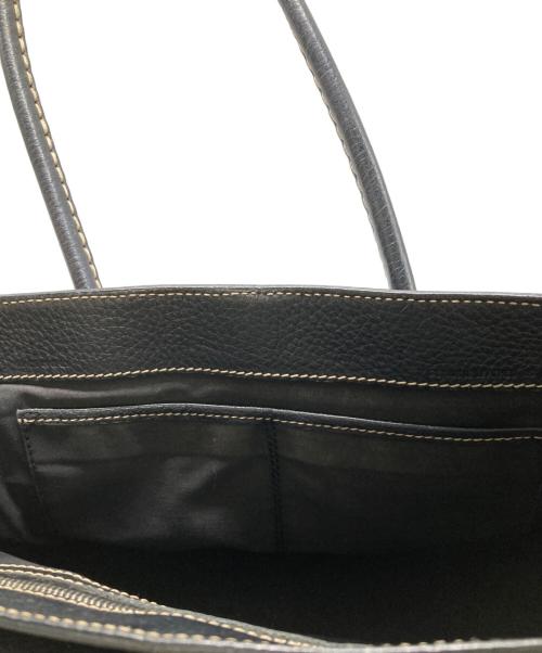 TOD'S（トッズ）TOD'S (トッズ) レザーバッグ ブラックの古着・服飾アイテム