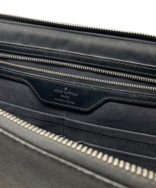 LOUIS VUITTON（ルイ ヴィトン）LOUIS VUITTON (ルイ ヴィトン) クラッチバッグ/ダミエ・グラフィット ポッシュ・ドキュマン/N48247 ブラック サイズ:フランスの古着・服飾アイテム