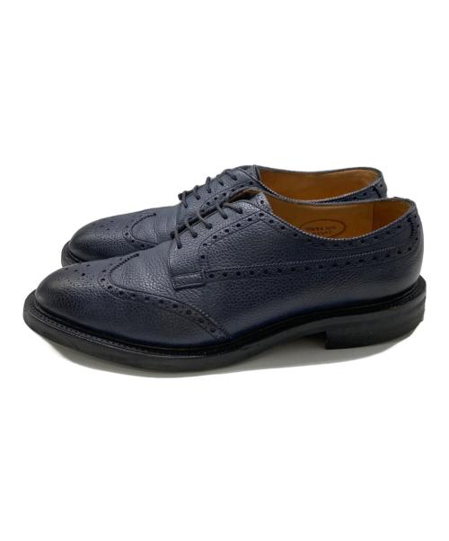 Edward Green（エドワードグリーン）Edward Green (エドワードグリーン) ウィングチップシューズ/ULLSWATER ネイビー サイズ:UK7 1/2 US8 E202ラストの古着・服飾アイテム
