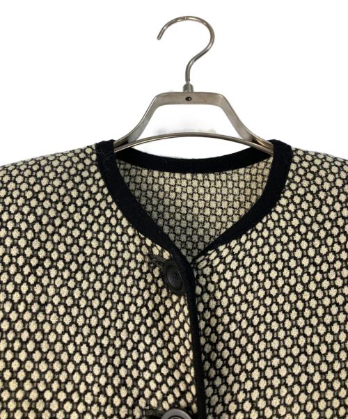 Christian Dior（クリスチャン ディオール）Christian Dior (クリスチャン ディオール) 格子カーディガン ベージュ サイズ:Sの古着・服飾アイテム
