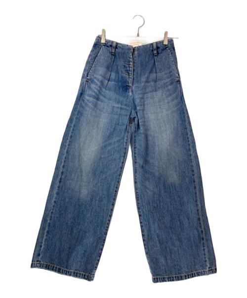 CAROUSE LAMBRA（ケラウズランブラ）CAROUSE LAMBRA (ケラウズランブラ) デニムパンツ/HIGHRISEBAGGYPANTS インディゴ サイズ:1の古着・服飾アイテム