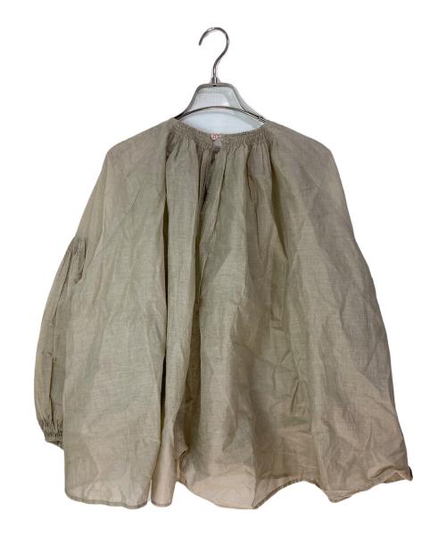 Spick and Span（スピック＆スパン）Spick and Span (スピック＆スパン) シアーコットンブラウス ベージュ サイズ:FREEの古着・服飾アイテム