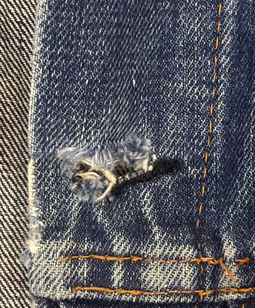 LEVI'S（リーバイス）LEVI'S (リーバイス) 70505 4thデニムジャケット BIGE インディゴ サイズ:不明の古着・服飾アイテム