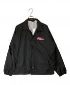 CHALLENGERチャレンジャー）の古着「ナイロンコーチジャケット/TWO TONE LOGO COACH JACKET」｜ブラック