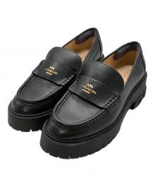 COACH（コーチ）の古着「ローファー ルーシー/RUTHIE」｜ブラック