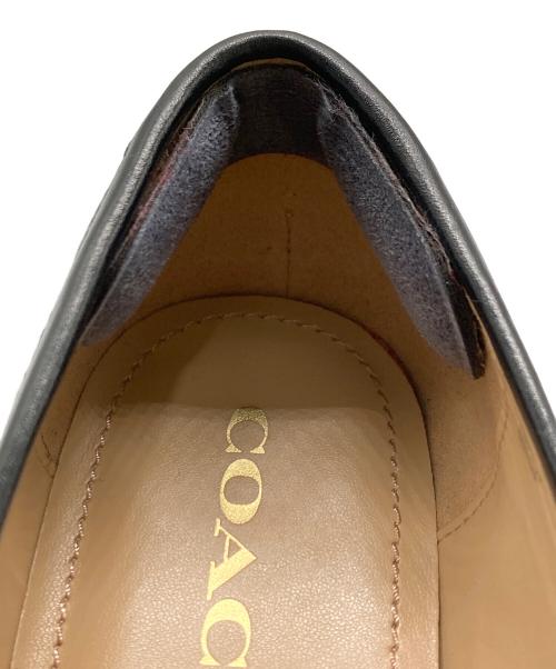 COACH（コーチ）COACH (コーチ) ローファー ルーシー/RUTHIE ブラック サイズ:23cmの古着・服飾アイテム