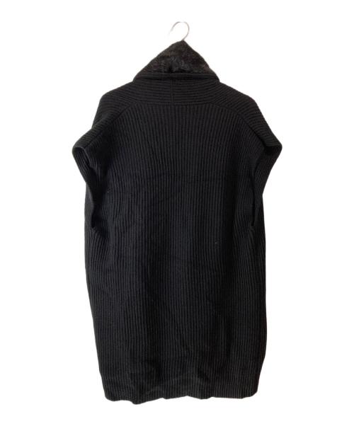 Agnona（アニオナ）Agnona (アニオナ) カシミヤガウンカーディガン ブラック サイズ:Ｓの古着・服飾アイテム