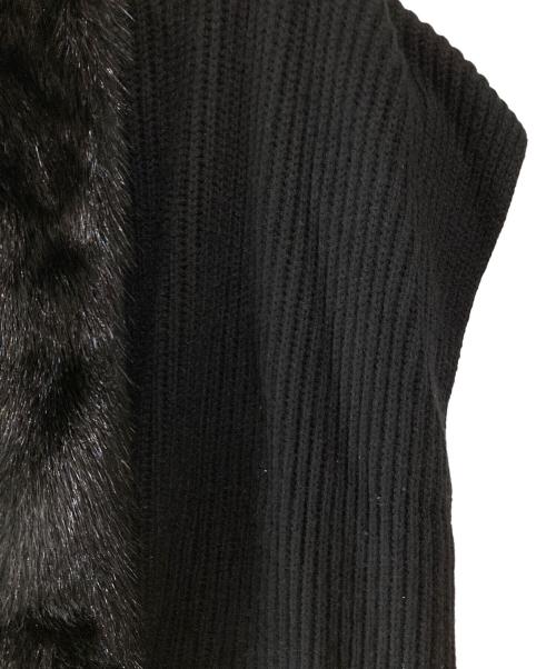 Agnona（アニオナ）Agnona (アニオナ) カシミヤガウンカーディガン ブラック サイズ:Ｓの古着・服飾アイテム