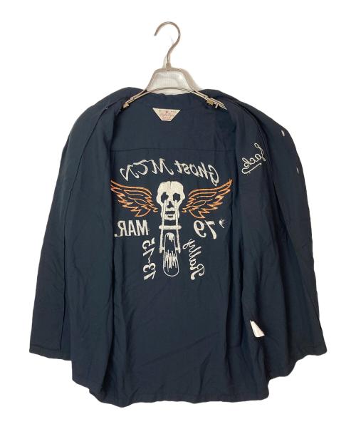 STYLE EYES（スタイルアイズ）STYLE EYES (スタイルアイズ) ボーリングシャツ ネイビー サイズ:SIZE 14-14 1/2の古着・服飾アイテム