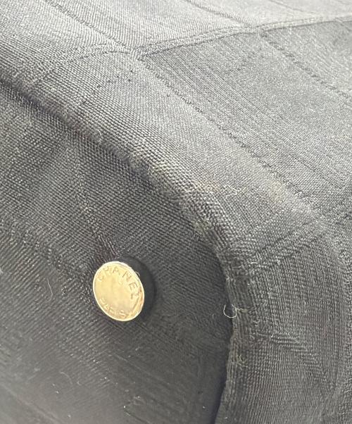 CHANEL（シャネル）CHANEL (シャネル) トートバッグ/ニュートラベルライン トートMM ブラックの古着・服飾アイテム