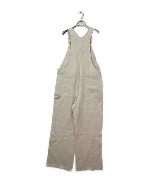 UNION LAUNCH（ユニオンランチ）UNION LAUNCH (ユニオンランチ) ロンハーマン別注 リネンオーバーオール アイボリー サイズ:SIZE 036［036－038］ 未使用品の古着・服飾アイテム