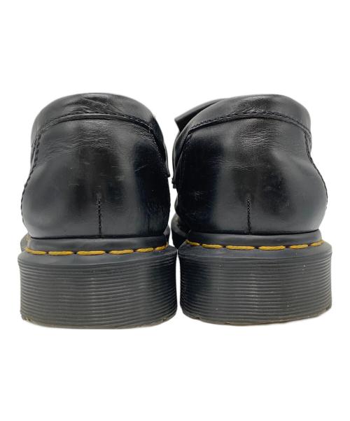 Dr.Martens（ドクターマーチン）Dr.Martens (ドクターマーチン) レオパード タッセル ローファー ブラック サイズ: UK9の古着・服飾アイテム