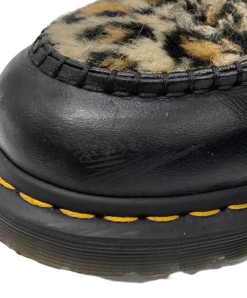 Dr.Martens（ドクターマーチン）Dr.Martens (ドクターマーチン) レオパード タッセル ローファー ブラック サイズ: UK9の古着・服飾アイテム