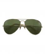 RAY-BANレイバン）の古着「アビエーターサングラス」｜ゴールド
