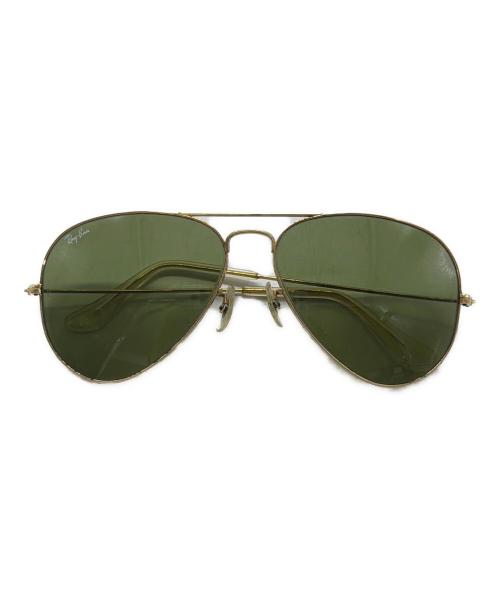 RAY-BAN（レイバン）RAY-BAN (レイバン) アビエーターサングラス ゴールドの古着・服飾アイテム