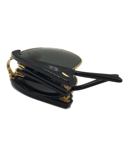 RAY-BAN（レイバン）RAY-BAN (レイバン) クラブマスターフォールディングサングラス ブラック×ゴールド サイズ:SIZE 51□21の古着・服飾アイテム
