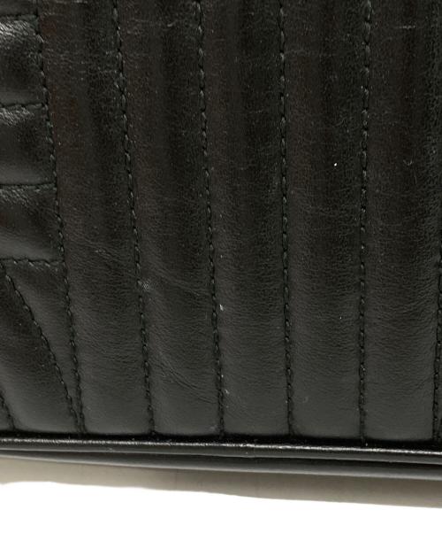 PRADA（プラダ）PRADA (プラダ) ダイアグラムチェーンショルダーバッグ ブラックの古着・服飾アイテム